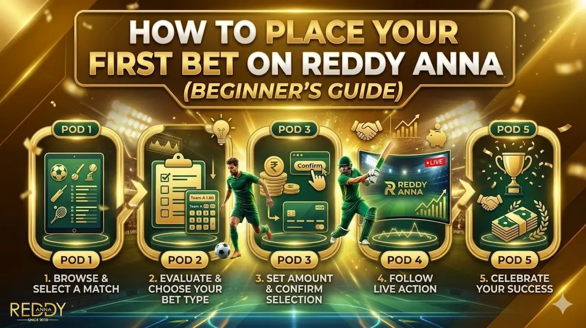 How to Place Your First Bet on Reddy Anna