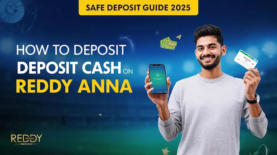 How to deposit cash on Reddy Anna