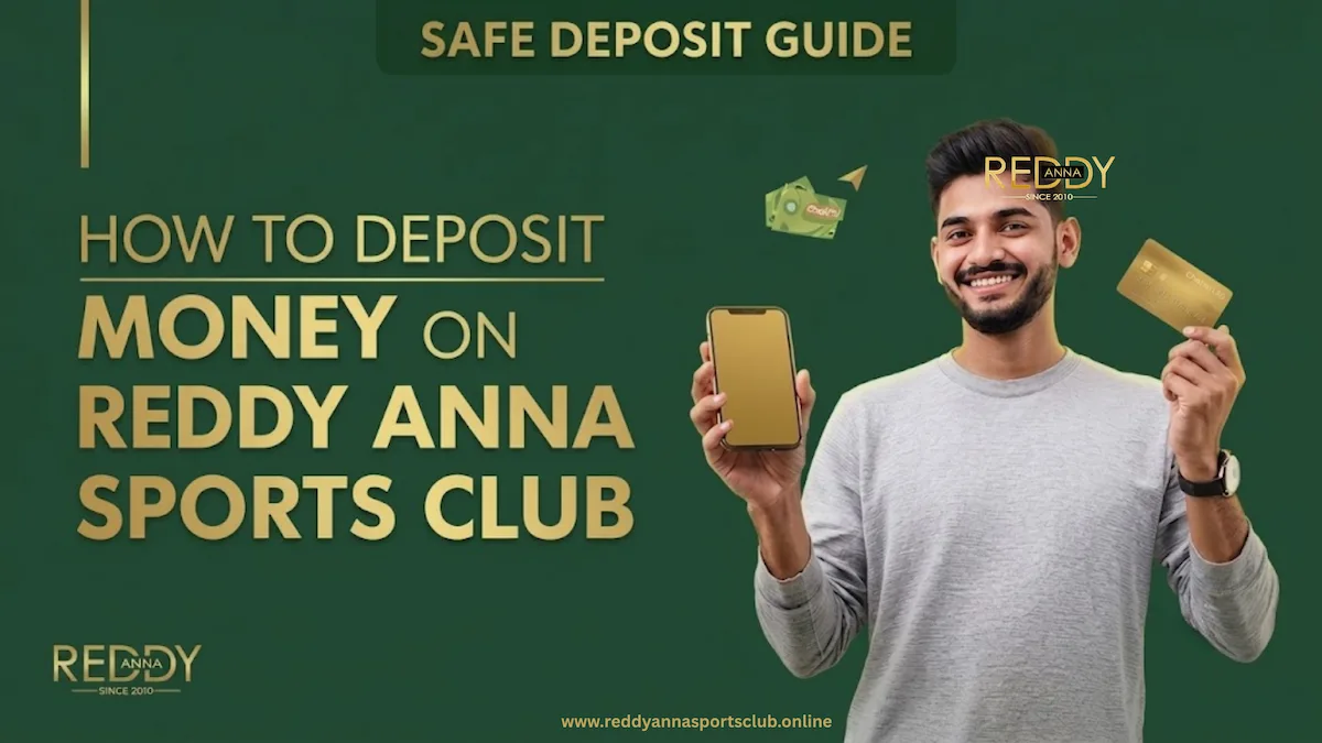 how to deposit money on reddy anna sports club