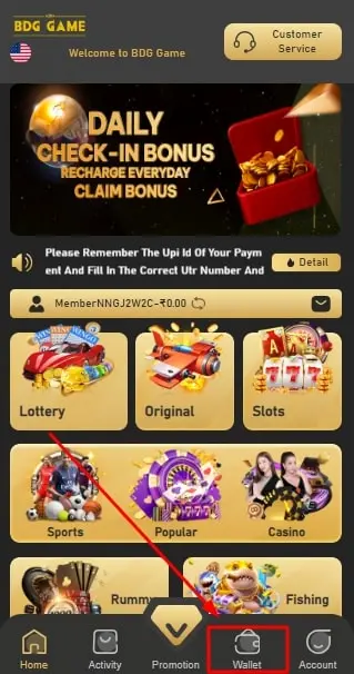 BDG Win Lottery
