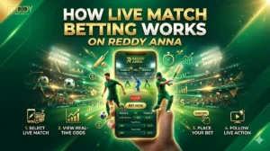 Live Match WageringWorks on Reddy Anna