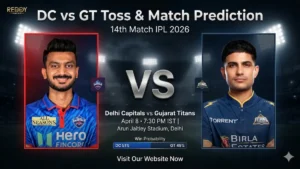DC vs GT Toss & Match Prediction 14th Match IPL 2026