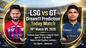 LSG vs GT Dream11 Prediction Today Match 19th IPL 2026