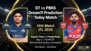 GT vs PBKS Dream11 Prediction Today Match 46th IPL 2026
