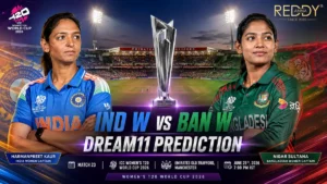 IND W vs BAN W Dream11 Prediction Today Match 23rd