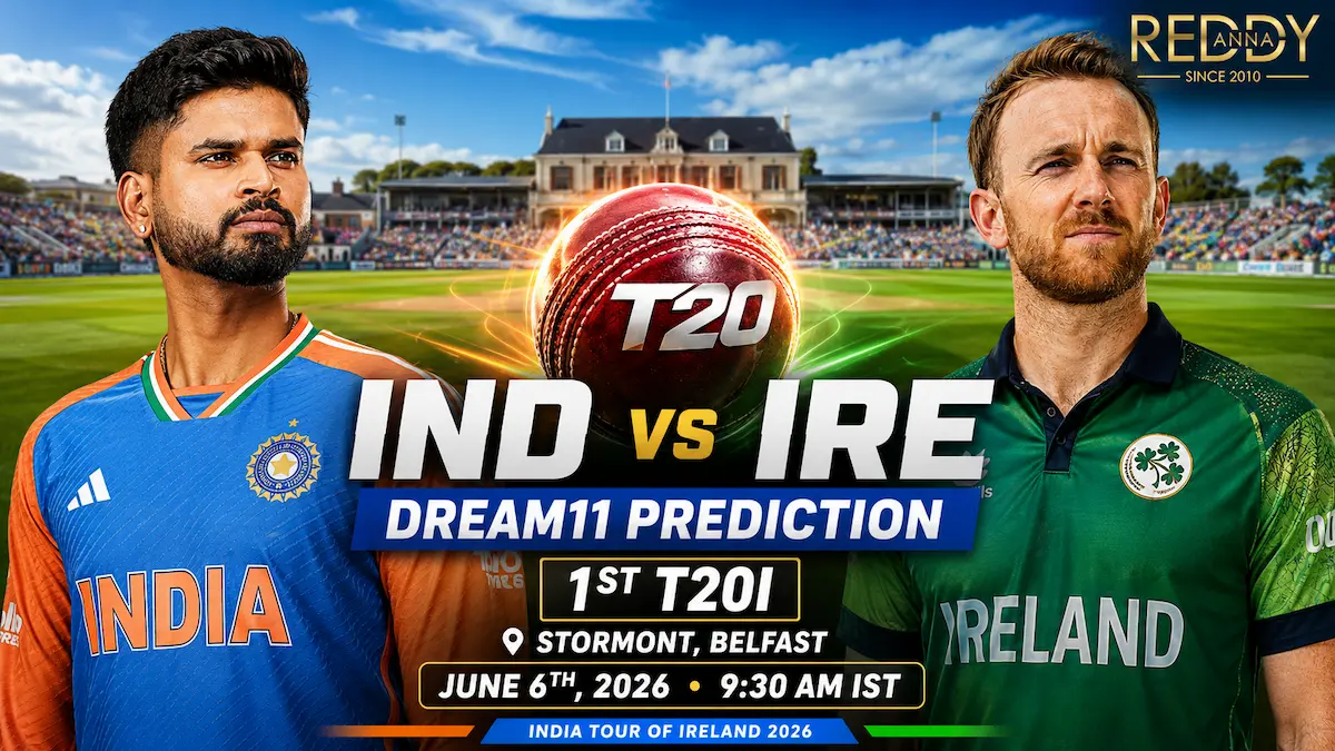 IND vs IRE Dream11 Prediction Today Match 1st T20I