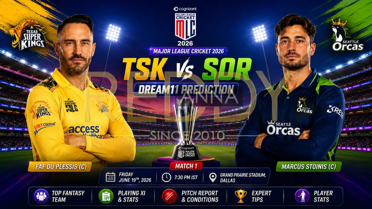 TSK vs SOR Dream11 Prediction Today Match