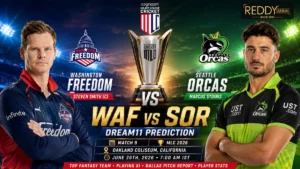 WAF vs SOR Dream11 Prediction Today Match 9th MLC 2026