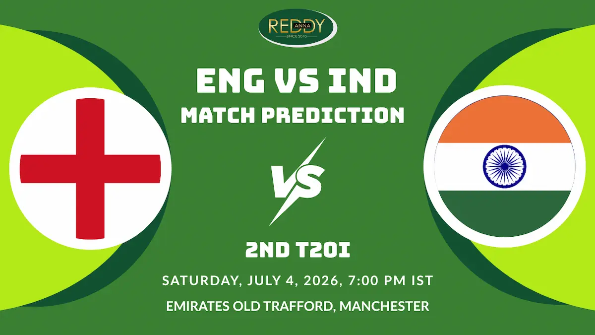 ENG vs IND Match Prediction 2nd T20I 2026