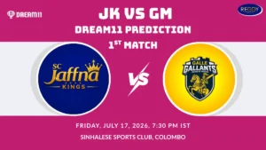 JK vs GM Dream11 Prediction 1st Match LPL 2026