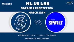 WEF vs TRT Dream11 Prediction Match 12th 2026