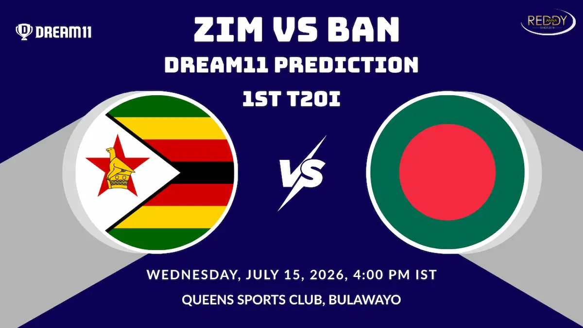 ZIM vs BAN Dream11 Prediction 1st T20i 2026
