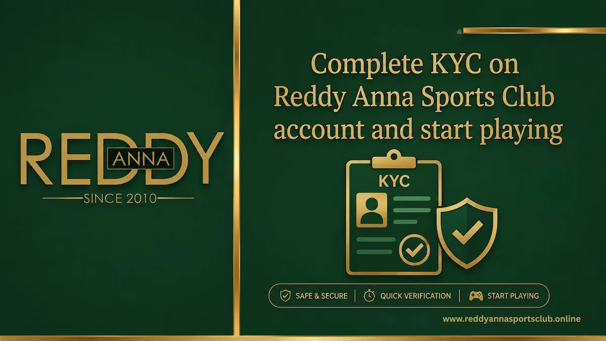 reddy anna sports club kyc verification