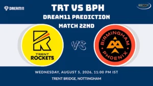 TRT vs BPH Dream11 Prediction Match 22nd 2026