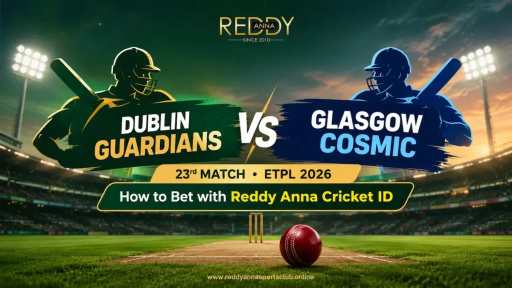 How to Bet with Reddy Anna Cricket ID