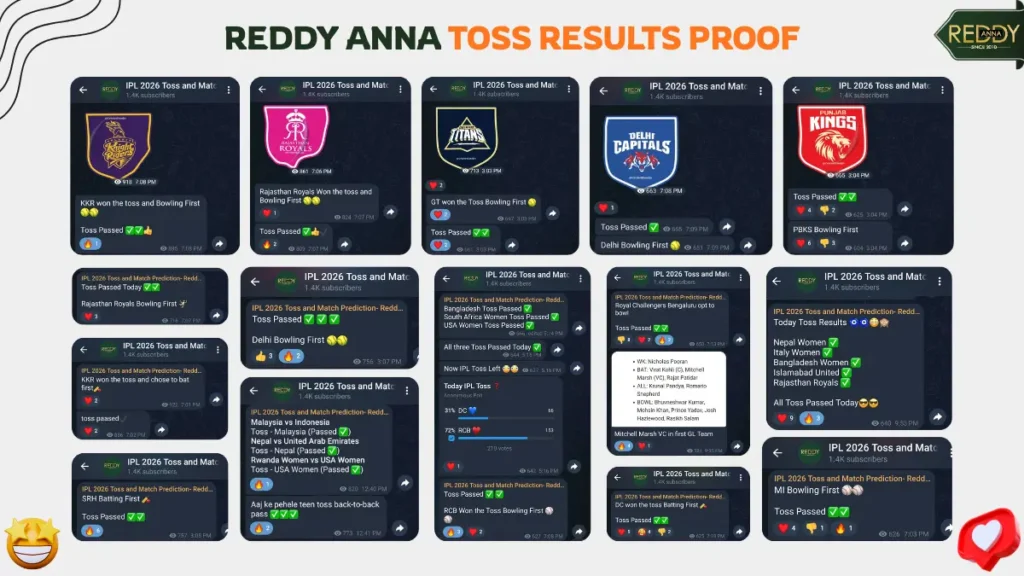 Today Toss Prediction 100% Sure Proofs